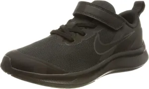 NIKE Unisex Kid's Sneaker, Black Black Dark Smoke Grey, 35 EU