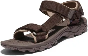 NORTIV 8 Men's Sandals Hiking Sports Lightweight Summer Water Arch Support River Open Toe Athletic Trail Outdoor Walking Sandals Longdo