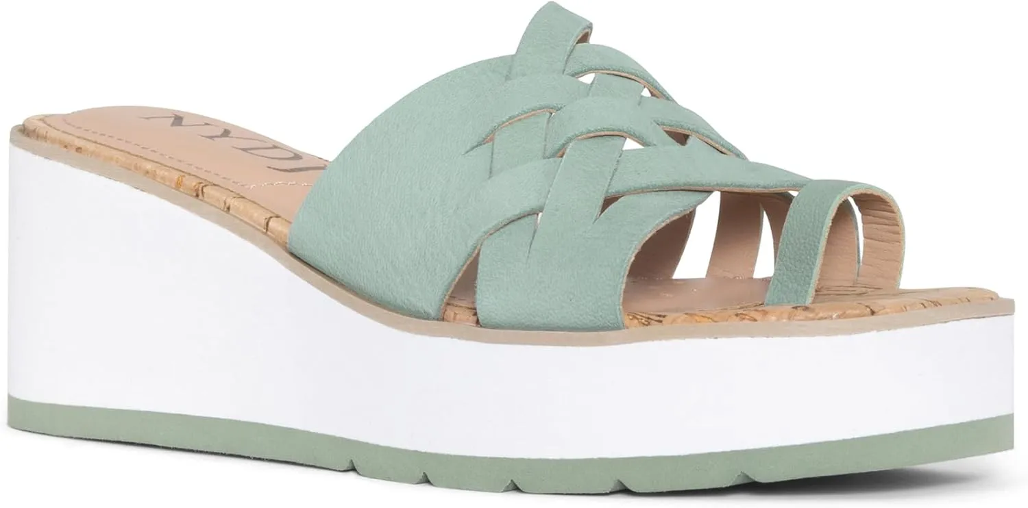 NYDJ Women's Reesie Wedge Sandal
