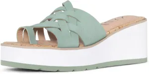 NYDJ Women's Reesie Wedge Sandal
