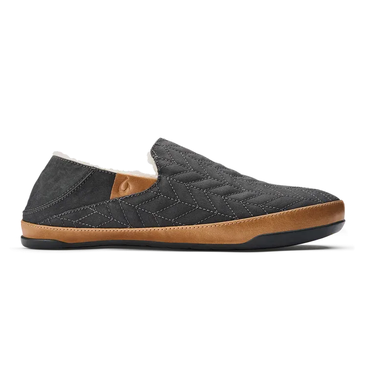 OluKai Men's Hanohano Waxed Canvas Slippers