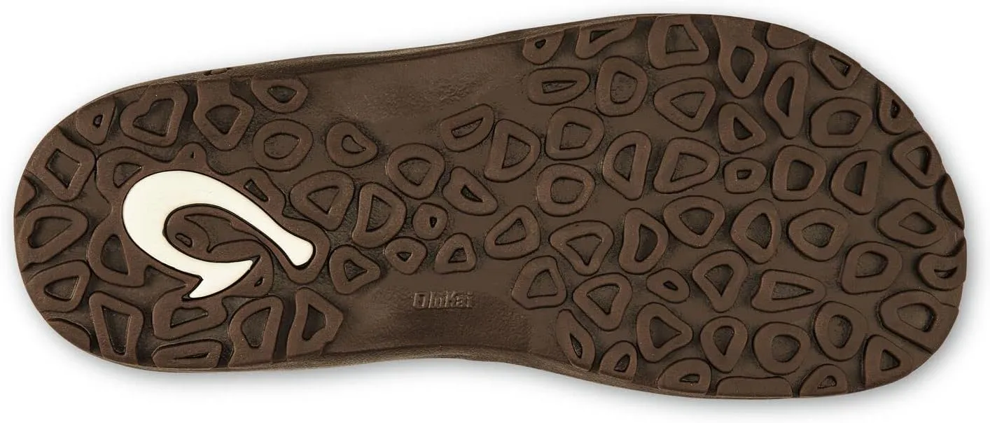 OLUKAI Ohana Men's Beach Sandals, Water Resistant Flip Flops, Arch Support & Comfort Fit, Lightweight & Durable, Enhanced Grip & Traction