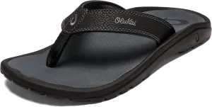 OLUKAI Ohana Men's Beach Sandals, Water Resistant Flip Flops, Arch Support & Comfort Fit, Lightweight & Durable, Enhanced Grip & Traction
