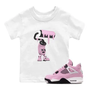 Orchid Efficient customer service Customer-favorite 3D Jordan - Air Paint SNRT 4 Tees Roller Sneaker Kids