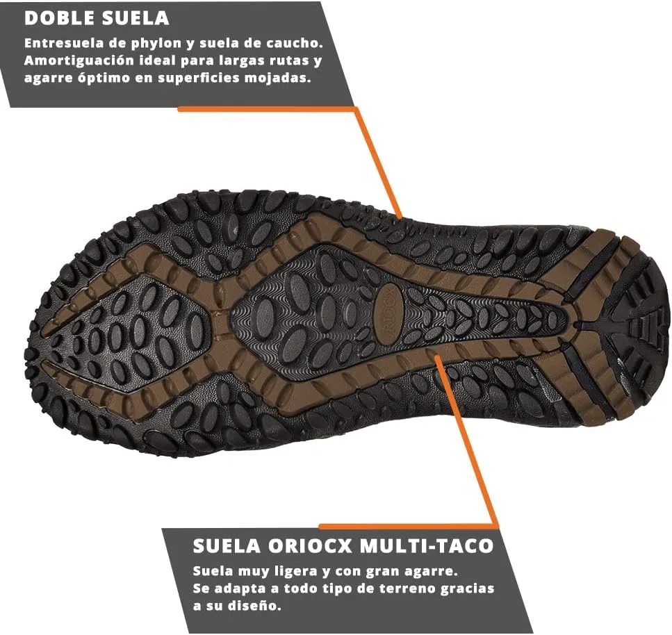 Oriocx Autol - Water resistant hiking sandals, light and comfortable trekking sandals - Men