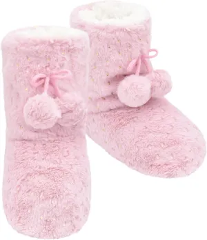 Panda Bros Women's Slipper Sock Indoor Super Soft Warm Fuzzy Lined Booties Slippers, Winter Fluffy House Socks with Grippers