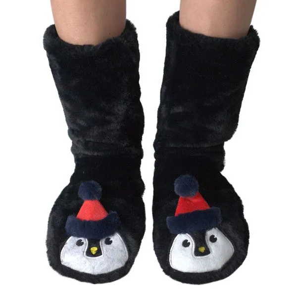 Penguin - Sherpa Slipper Socks