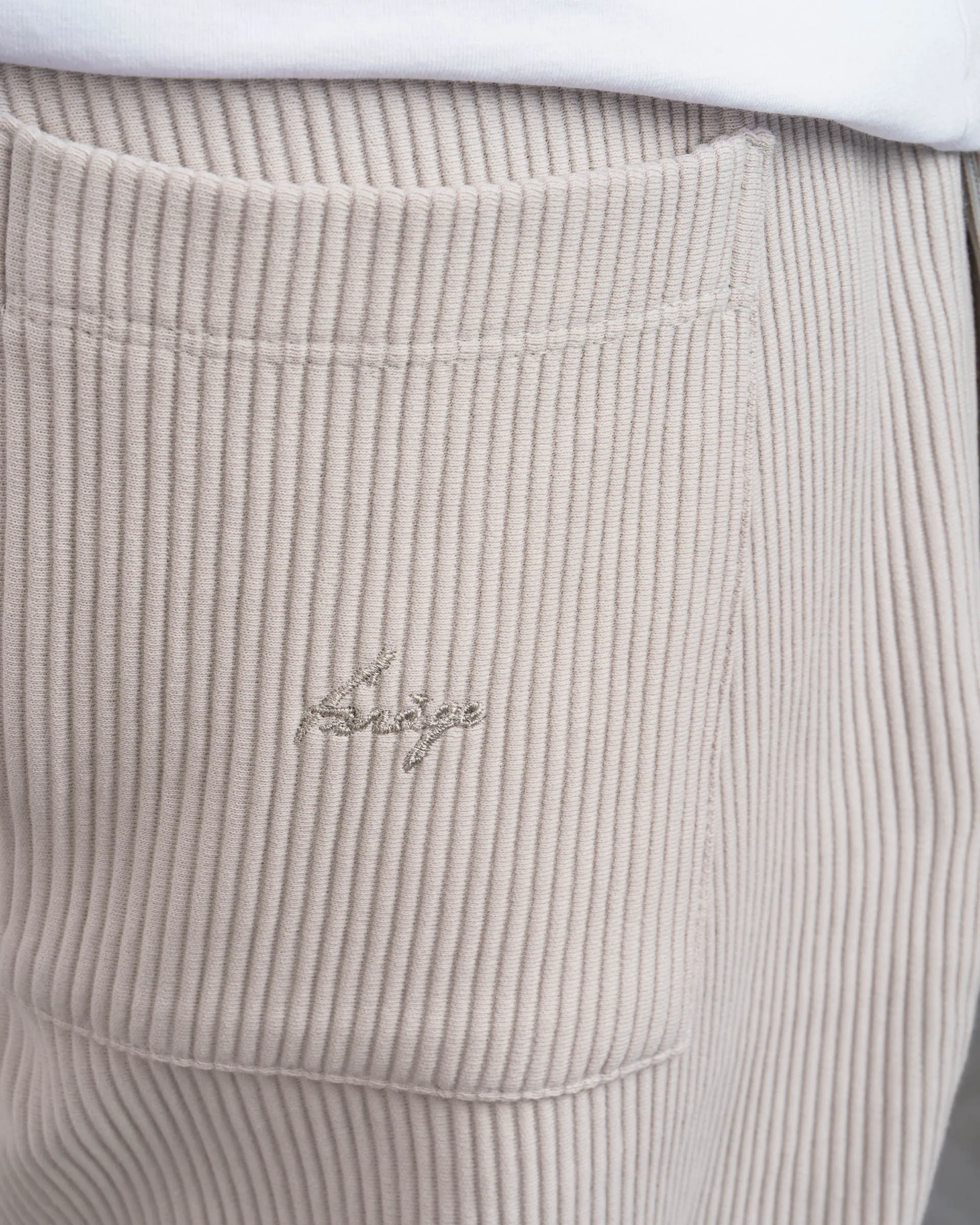 Plissee Pants (Stone)