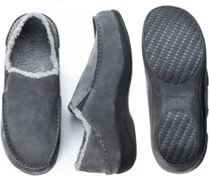 Powerstep Men's ArchWear Slipper, House Shoes, Orthotic Slippers With Arch Support, Plantar Fasciitis Pain Relief, Slippers for Men, Indoor Outdoor