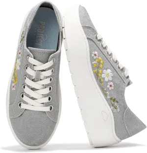 Project Cloud Platform Sneakers for Women - Comfortable Time Off Womens Sneakers - Stylish Lace Up Womens Shoes - Non-Slip Tennis Shoes Women Footwear (Bossy)