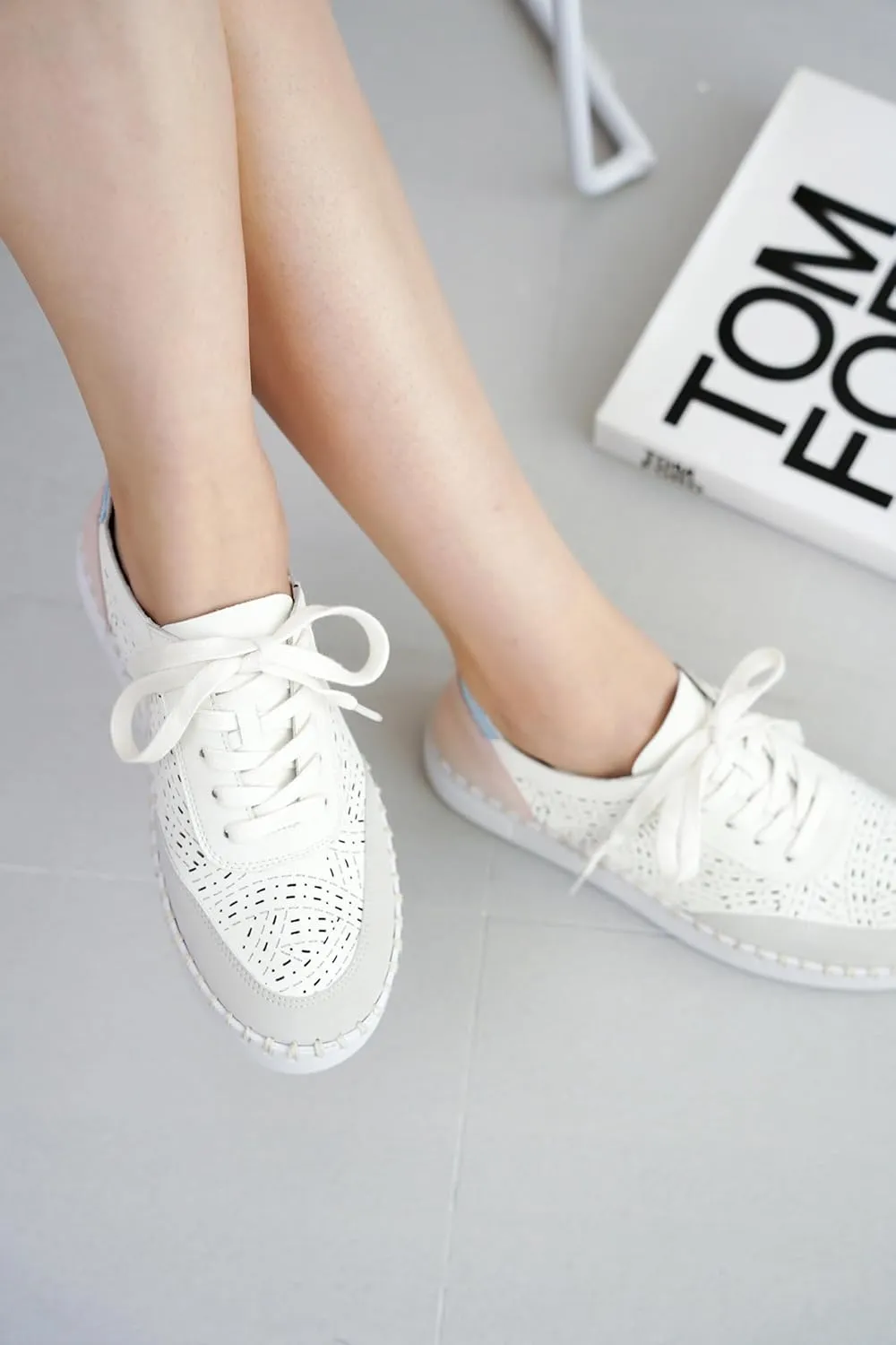 Project Cloud Shoes for Women with Leather Insole - Platform Sneakers for Women & Womens Loafers with Memory Foam, Flexible Womens Shoes Machine Wash & Sockless Wear (Azalea)