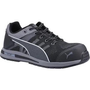 Puma Safety Men's Elevate Knit LOW S1 Safety Trainer in Black