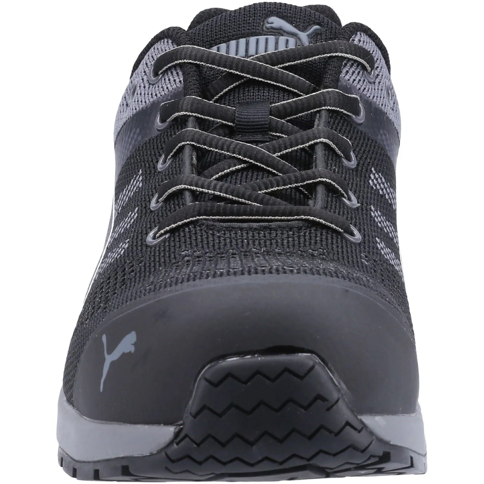 Puma Safety Men's Elevate Knit LOW S1 Safety Trainer in Black