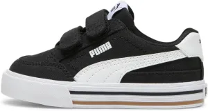 PUMA Unisex-Child Court Classic Vulc Hook and Loop (Little Kid) Sneaker