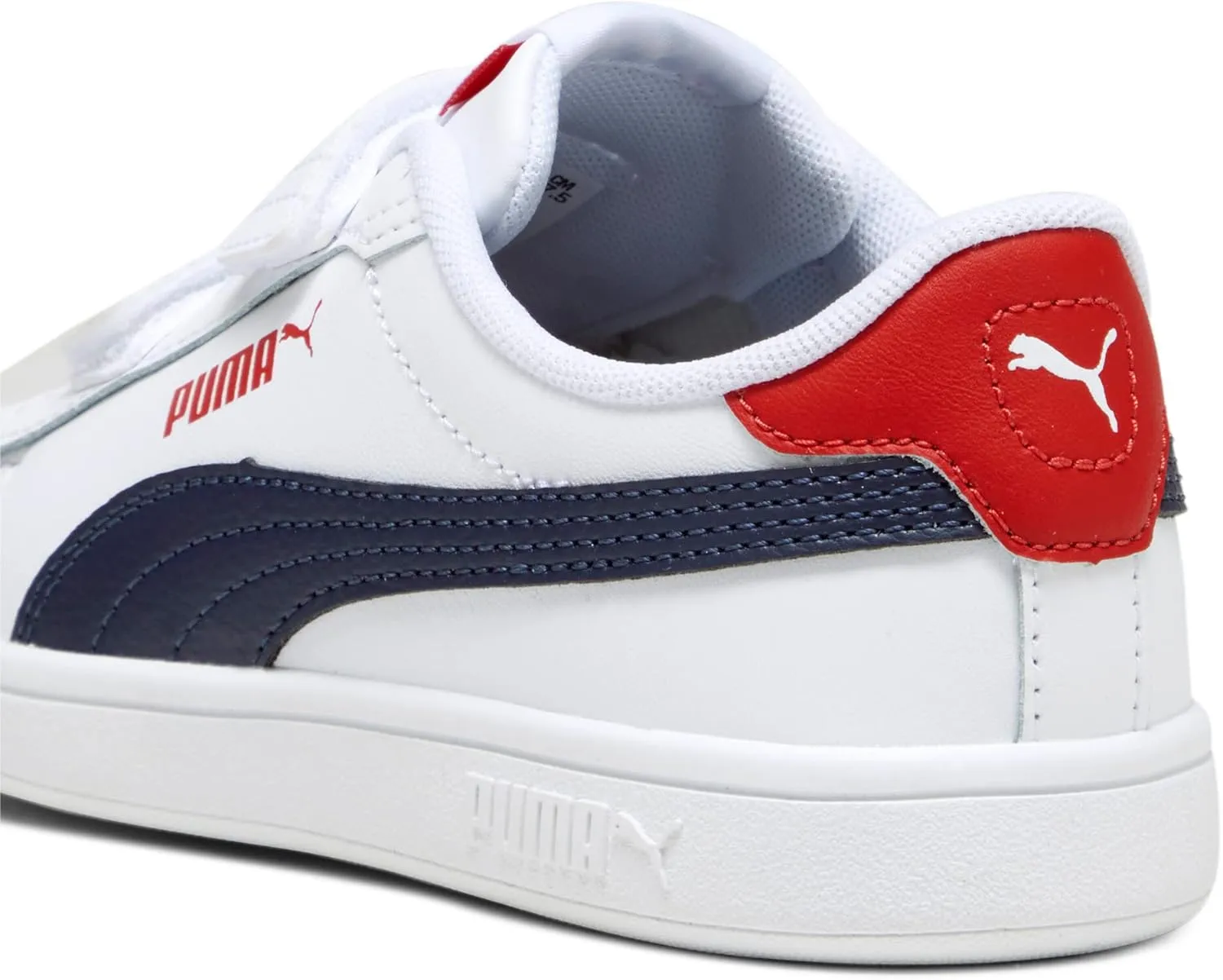 PUMA Unisex-Child Smash Hook and Loop Sneaker