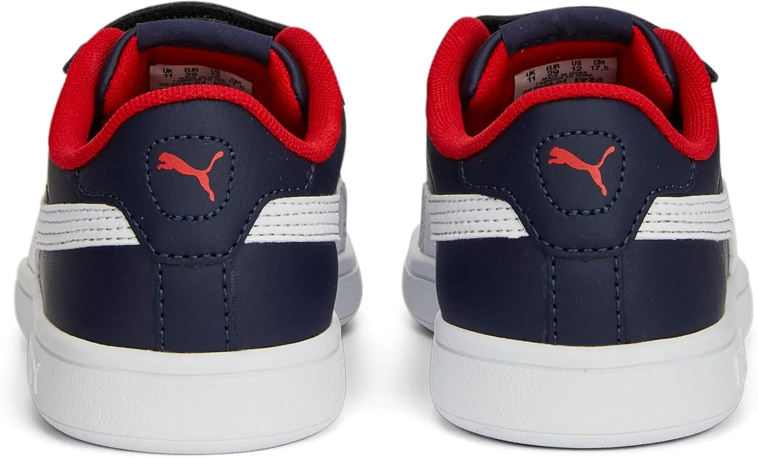 PUMA Unisex-Child Smash Hook and Loop Sneaker