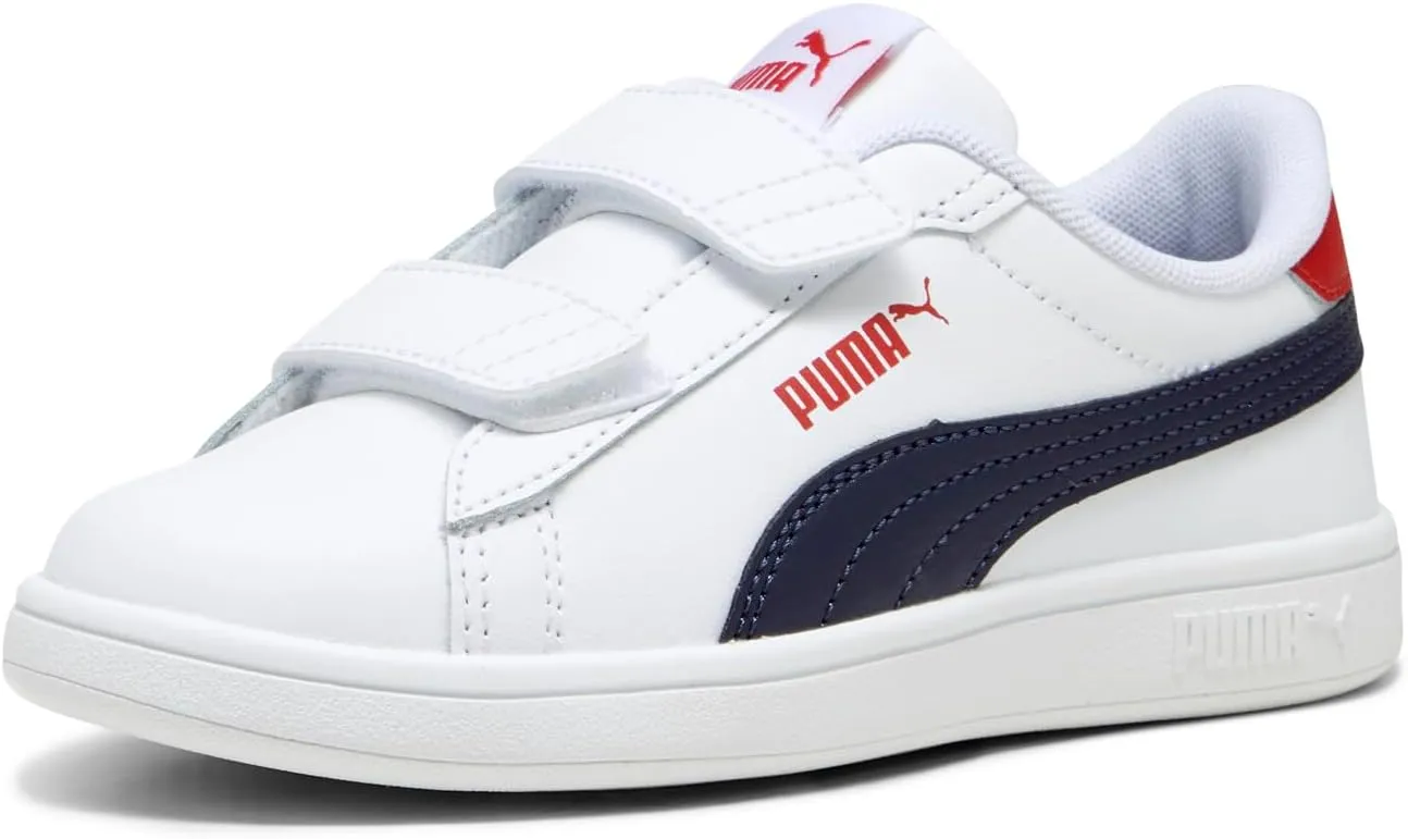 PUMA Unisex-Child Smash Hook and Loop Sneaker