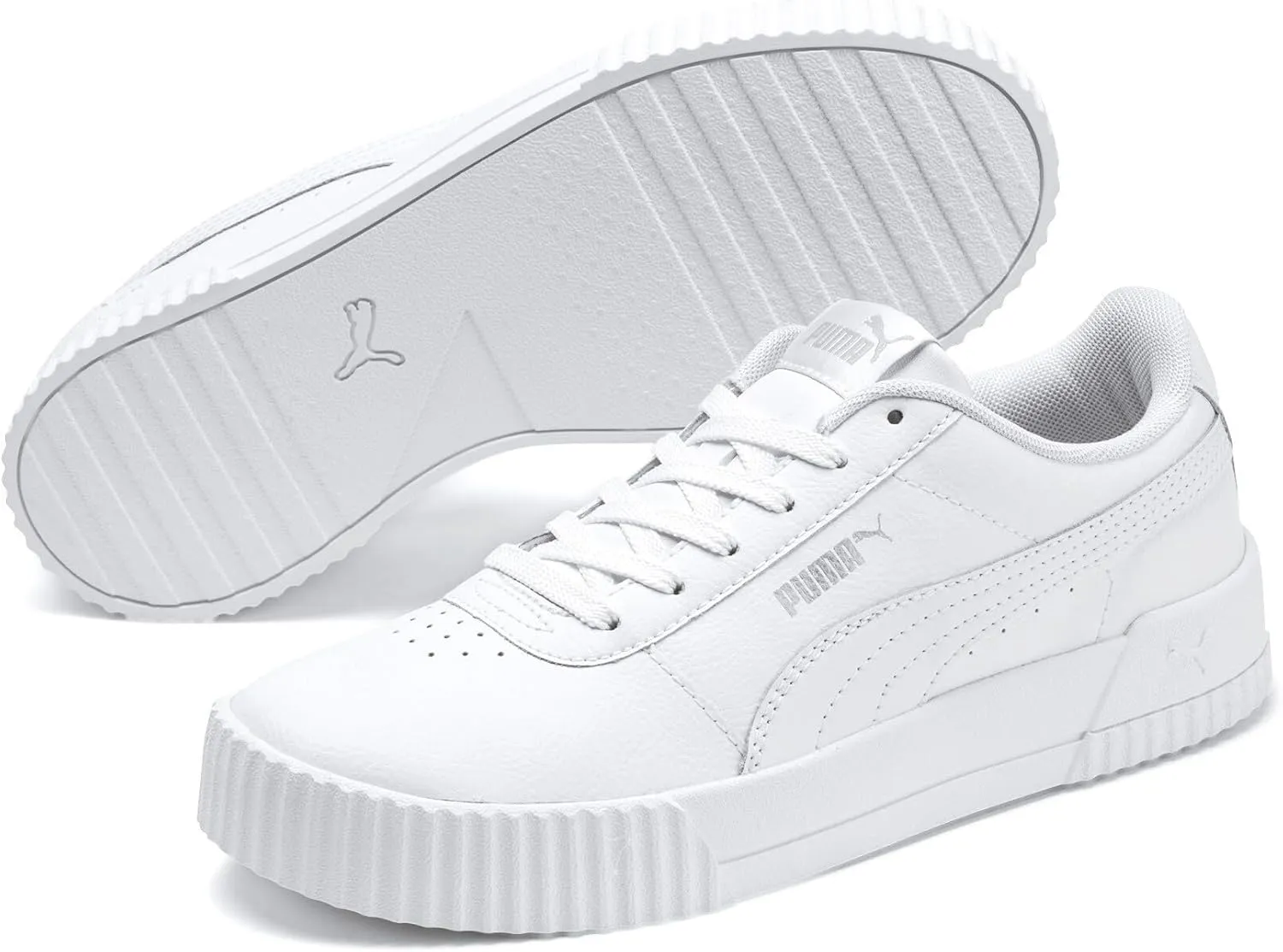 PUMA Women's Carina Leather Sneaker