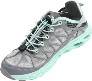 Queday Men's Women's Amphibious Water Shoes Closed Toe Hiking Sandals Summer Outdoor Water Sandal Non-Slip River Shoes Quick Drying Aqua Shoes