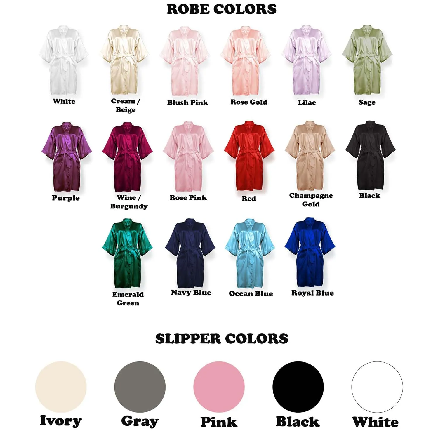 Quinceanera Robes and Slippers Set for Mis XV Anos and the Entire Quince Squad, Robes for Mama de la Quince, Abuela, Hermana and More, A Great Bundled Quinceanera Gift, Wine/Burgundy L/XL