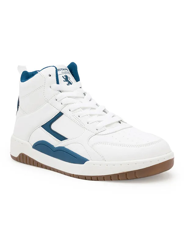 RedTape Women's Casual Sneakers Shoes | Soft Cushioned Insole, Slip-Resistance, Dynamic Feet Support, Arch Support & Shock Absorption, Model RLL0084, White/Blue