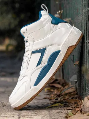 RedTape Women's Casual Sneakers Shoes | Soft Cushioned Insole, Slip-Resistance, Dynamic Feet Support, Arch Support & Shock Absorption, Model RLL0084, White/Blue