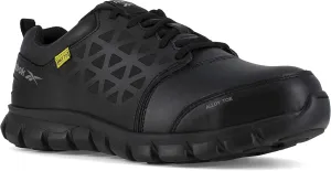 Reebok Men's Rb4046 Sublite Cushion Work Safety Athletic Alloy Toe with Cushguard Shoe Black
