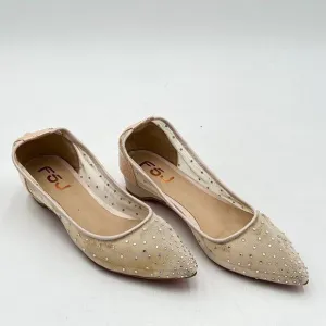 Rhinestone Flats for Women Breathable Mesh Flats Slip On Shoes Comfortable