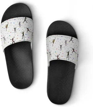 Rock Climbing Slippers for Women Rubber Slides Womens Sandal Slippers