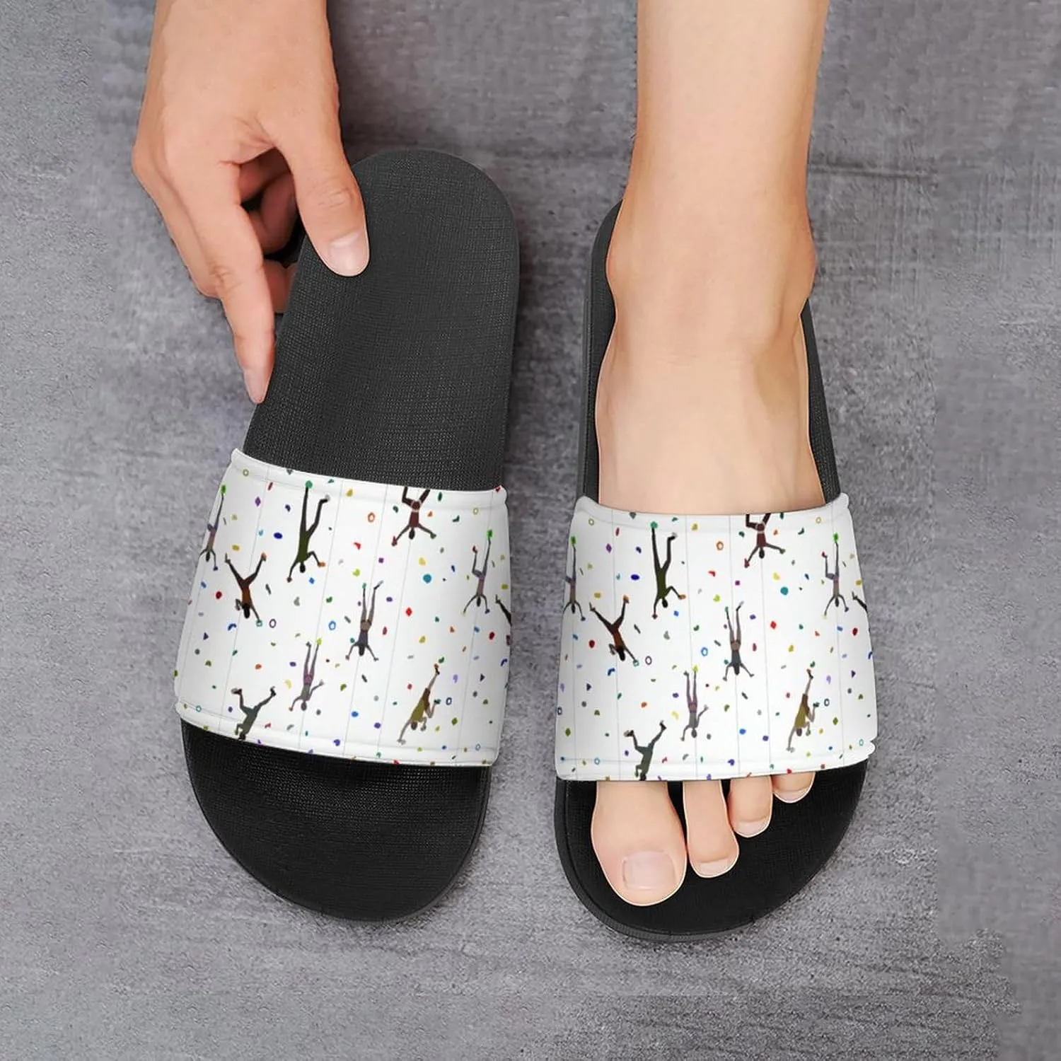 Rock Climbing Slippers for Women Rubber Slides Womens Sandal Slippers