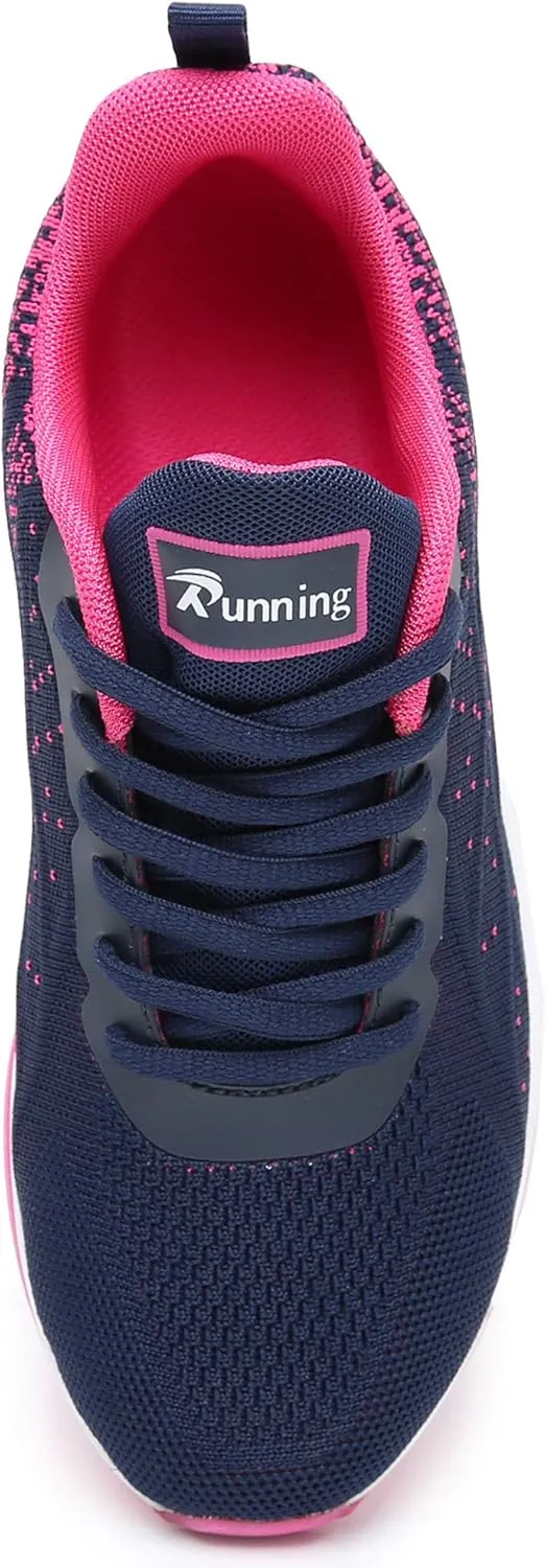 RomenSi Womens Tennis Athletic Running Shoes Fashion Sneakers Breathable Sports Gym Walking Shoes (US5.5-11)