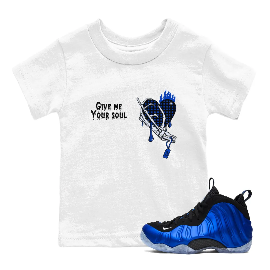 Royal SNRT Me Air - Foamposite Kids One Tees Sneaker Highly functional Give Exclusive offer Soul Your