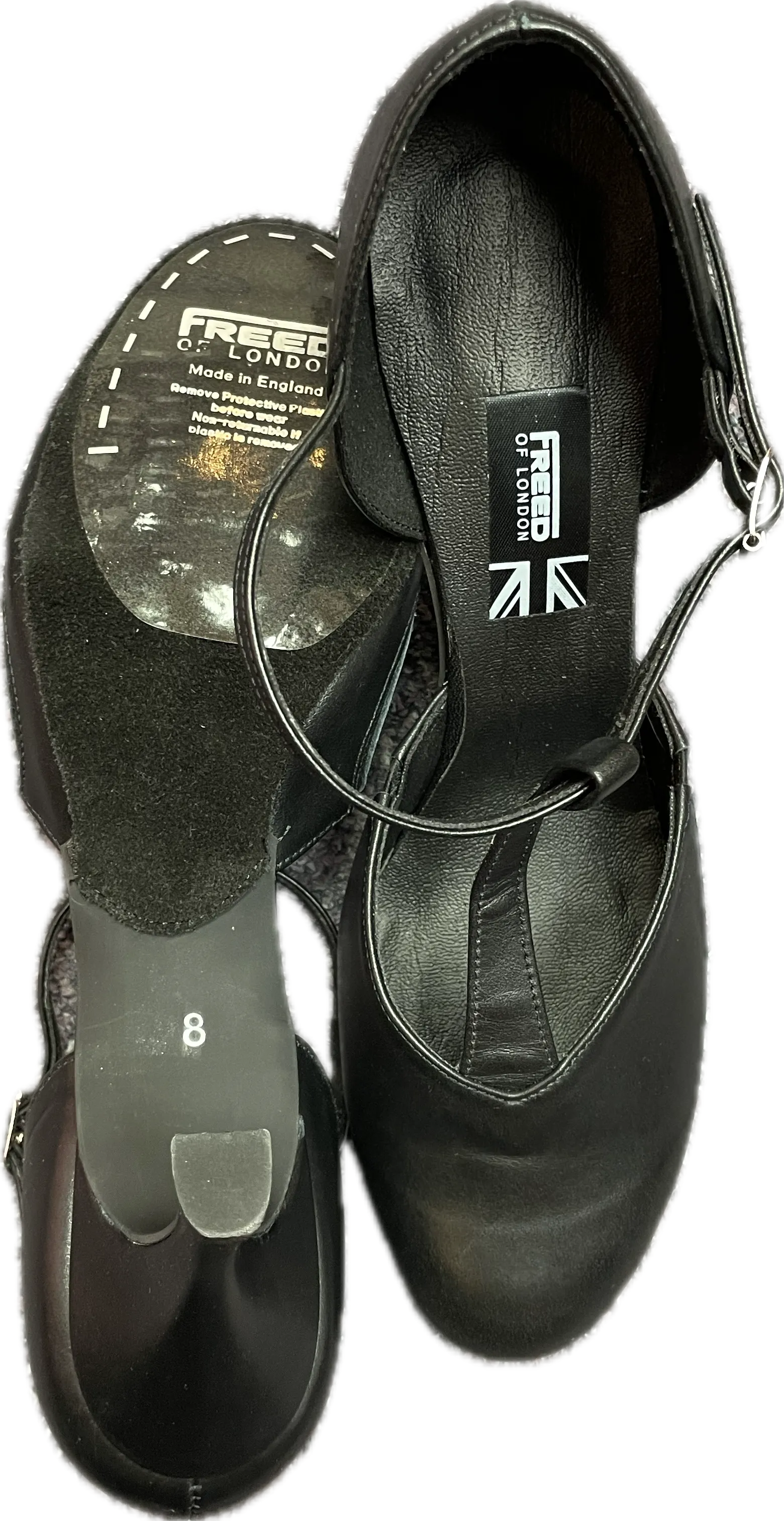 *SALE* 'Freed Showflex Flexible Leather Show Shoe Black'