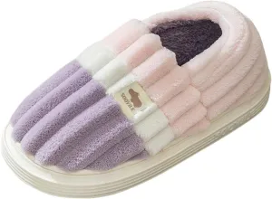 SBGMoSJ Non Slip Slippers for Women Cold Weather Slippers Fuzzy Slippers for Women Indoor Slippers for Men Indoor Outdoor Slip On Christmas Village Accessories Gifts for Wife 2023
