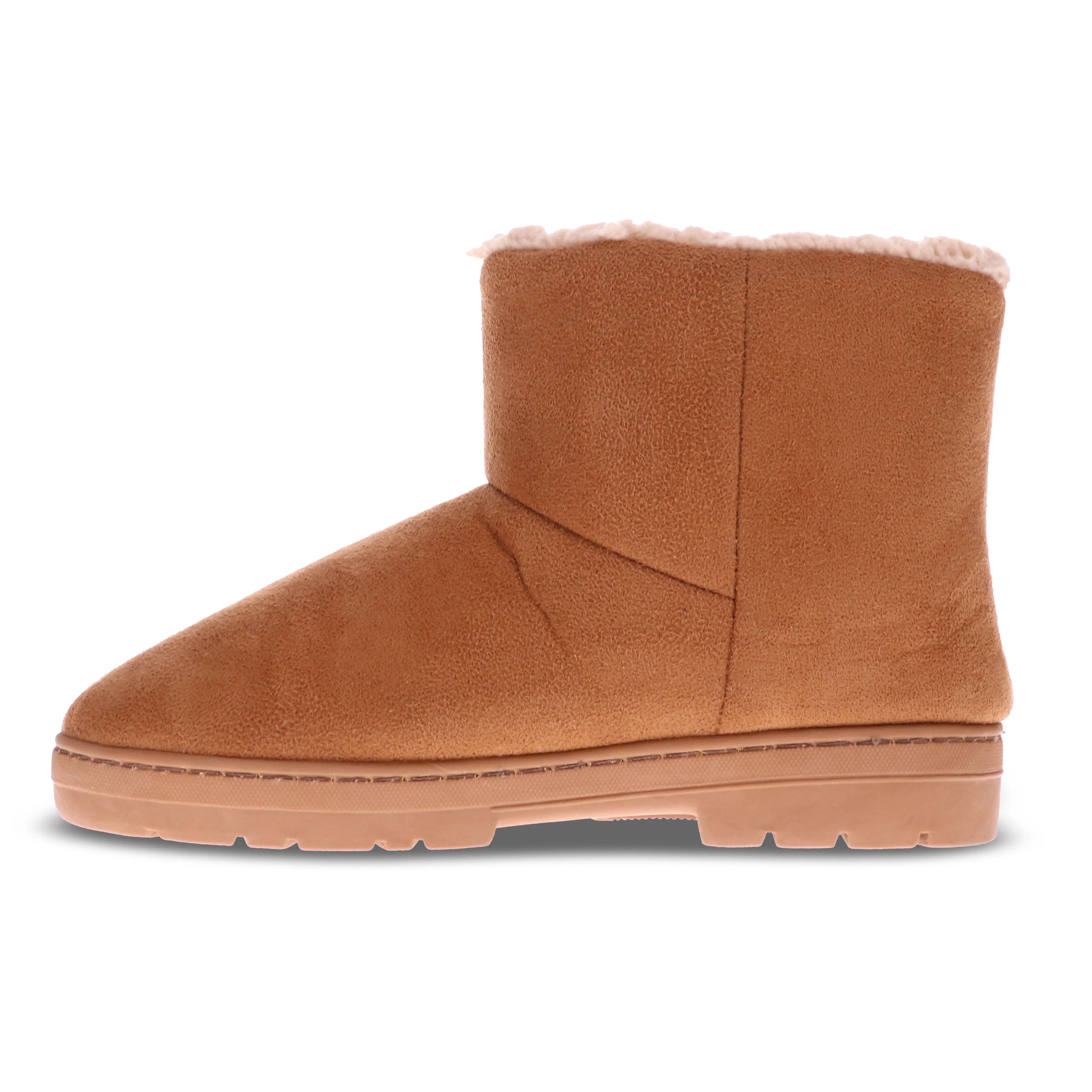 SCHOLL ORTHAHEEL FLUFFY SLIPPER BOOT