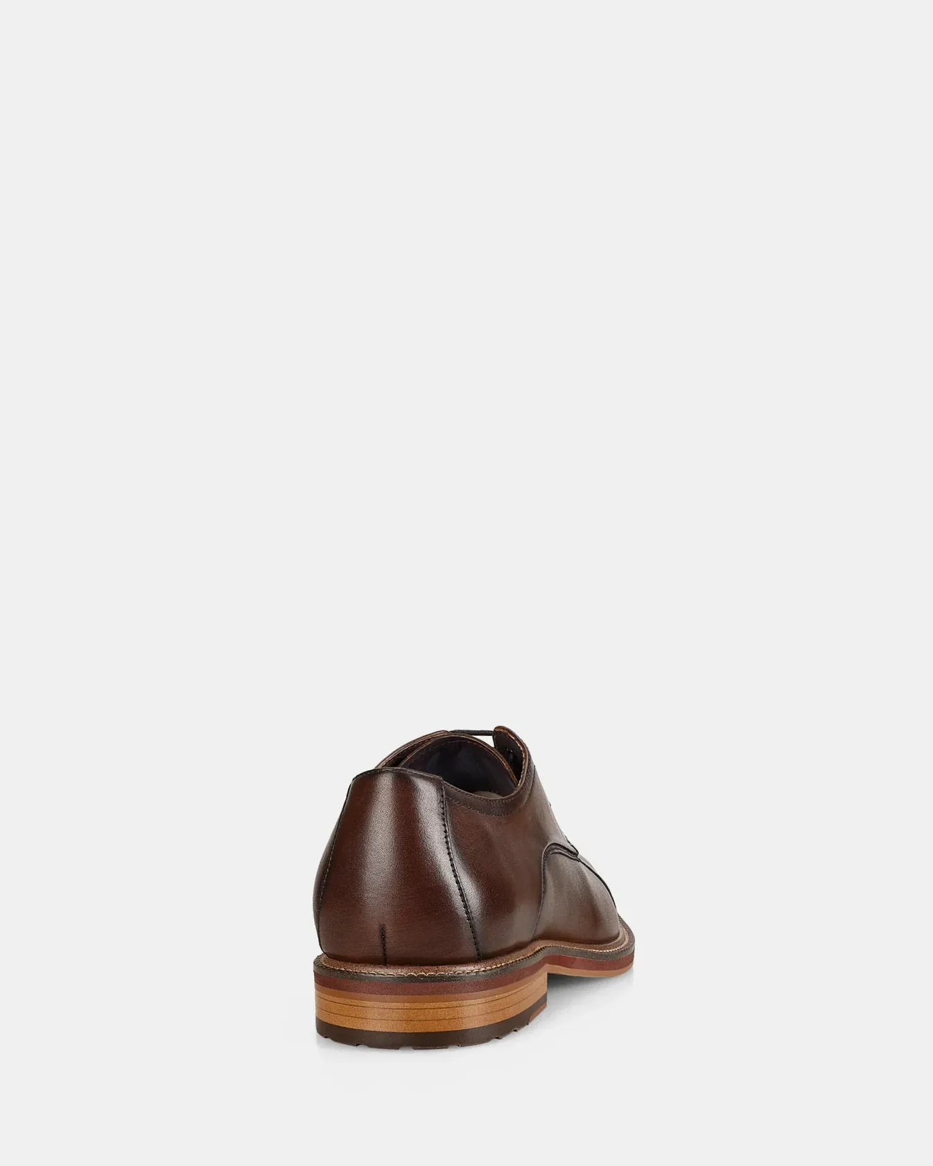 SCRIBBLE DRESS SHOE CHOCOLATE