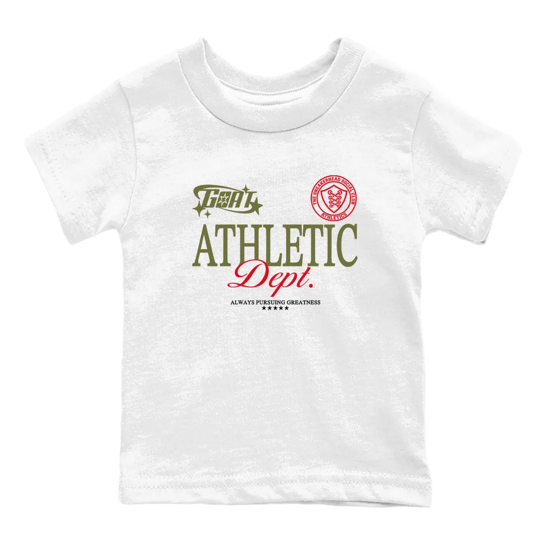 Secure Medium Travis Tees SNRT Athletic Jordan Sneaker Dept 1 Olive Festive offer Scott - Air Goat Kids
