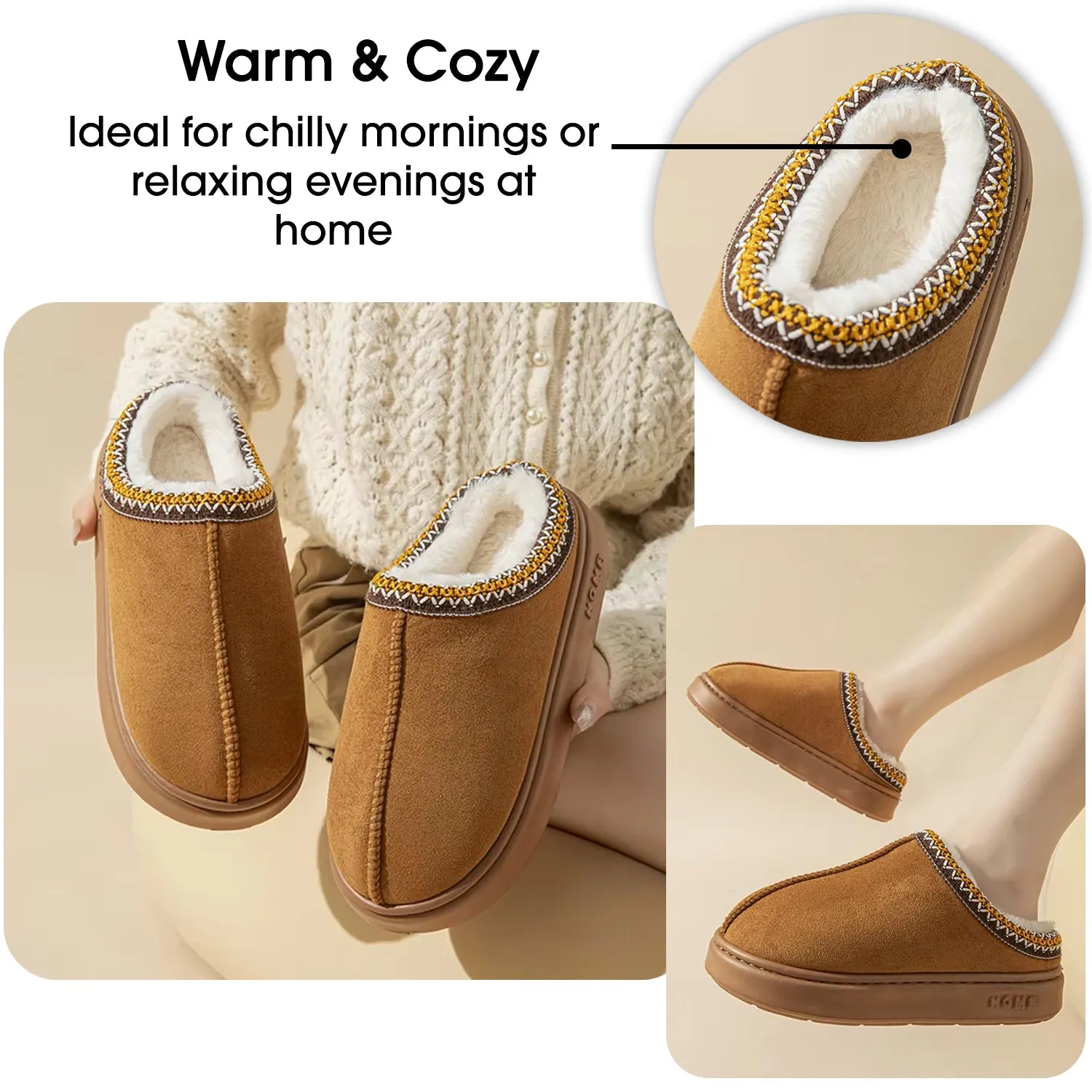 SHOEGEEᵀᴹ Fluffy Cloud Slippers