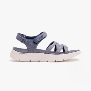 Skechers 141450/NVY 141450 GO WALK FLEX SANDAL -SUNSHINE Womens Sandals Navy