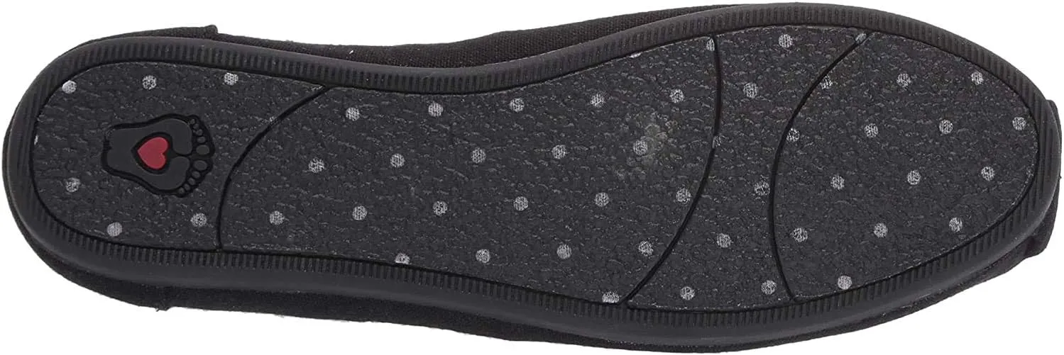 Skechers BOBS Women's Bobs Plush-Linen Back Ballet Flat