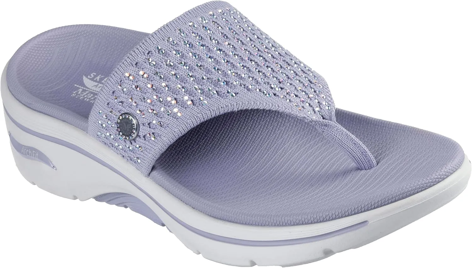Skechers Women's 3pt Wedge Flip-Flop
