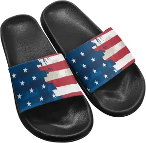 Slippers for Women Men EVA Non Slip Quick Drying Sandal Fashion Breathable House Travel for Horse Racing Festival Slides Size 5-12.5 White Sole