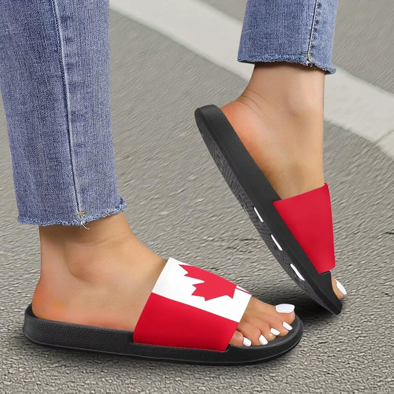 Slippers for Women Men EVA Non Slip Quick Drying Sandal Fashion Breathable House Travel for Horse Racing Festival Slides Size 5-12.5 White Sole