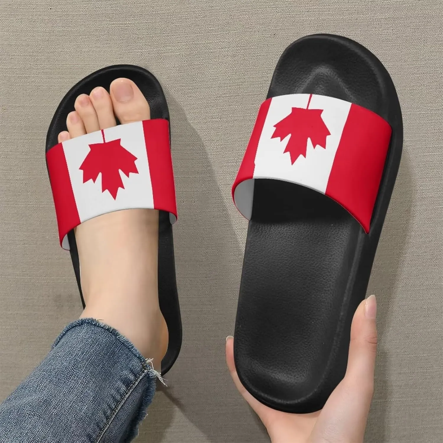 Slippers for Women Men EVA Non Slip Quick Drying Sandal Fashion Breathable House Travel for Horse Racing Festival Slides Size 5-12.5 White Sole