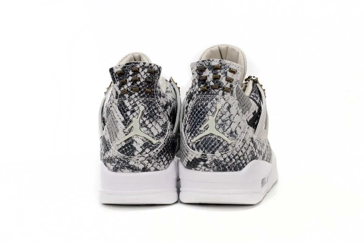 “Snakeskin” Air Stylish design Express international shipping Jordan Premium 4