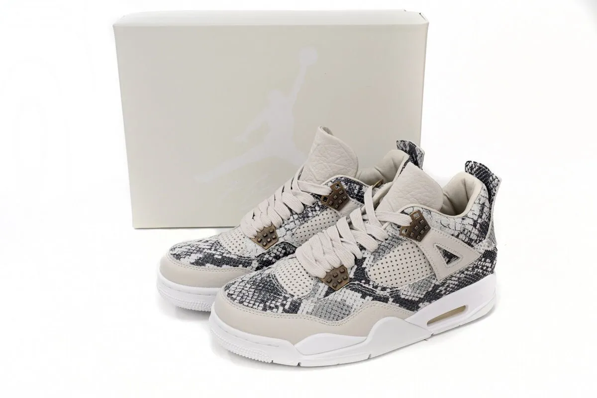 “Snakeskin” Air Stylish design Express international shipping Jordan Premium 4