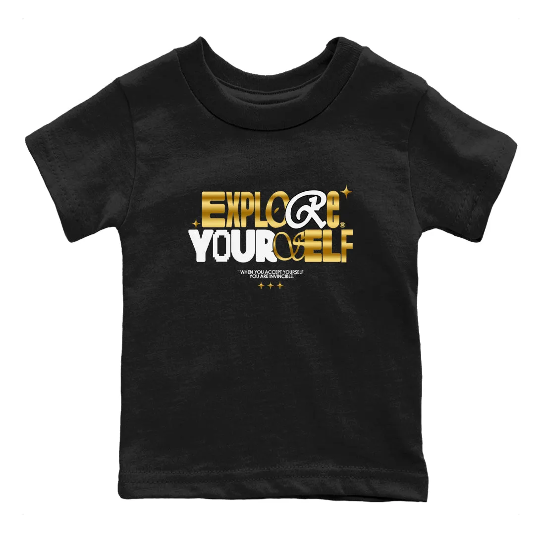 Sneaker Black SNRT Tees 1 Gold Worldwide delivery Jordan - Certified Kids Air Explore Yourself Metallic
