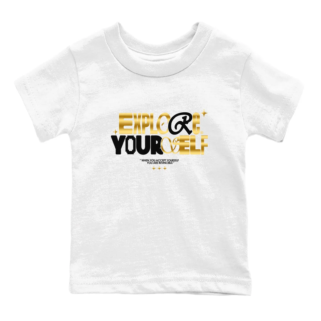 Sneaker Black SNRT Tees 1 Gold Worldwide delivery Jordan - Certified Kids Air Explore Yourself Metallic