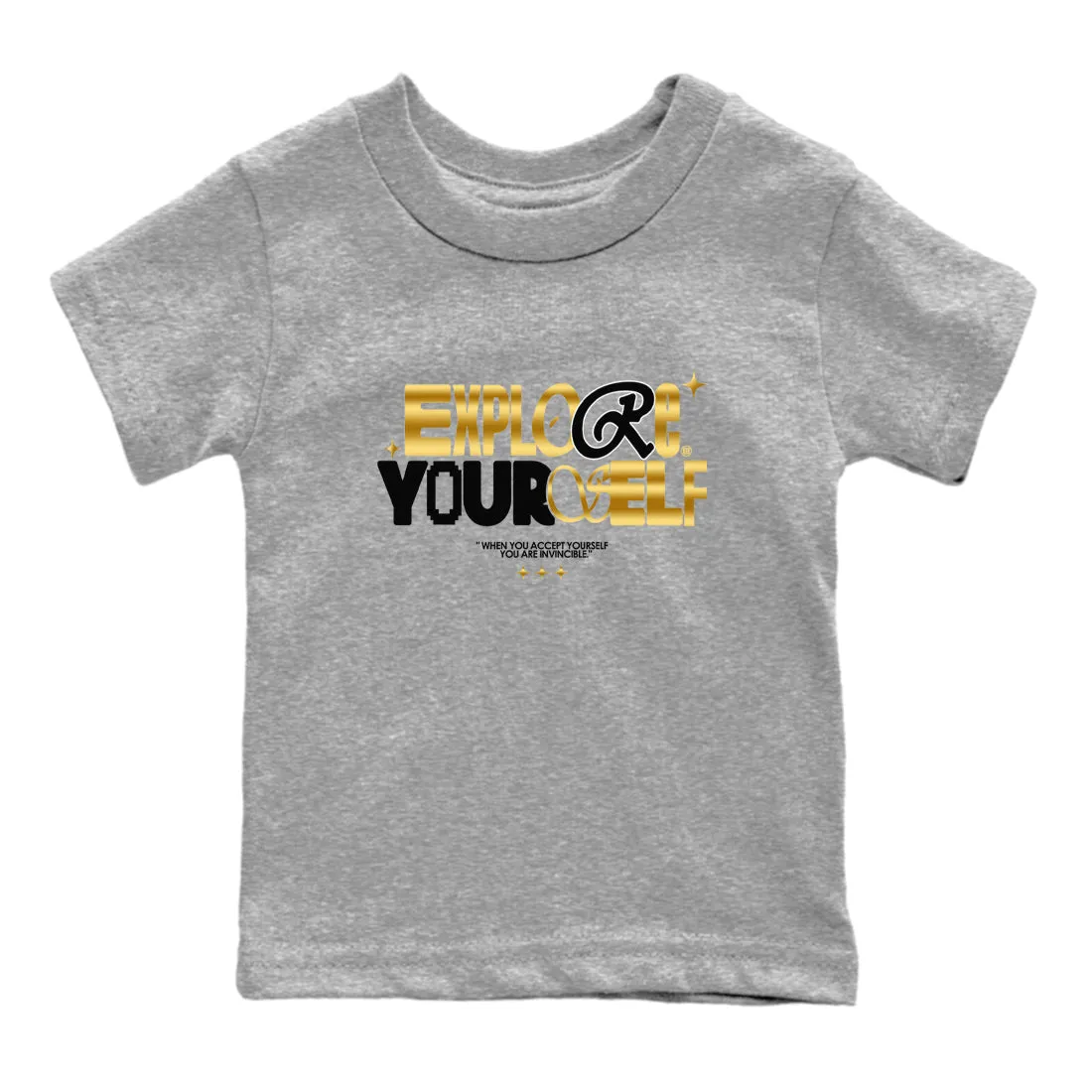 Sneaker Black SNRT Tees 1 Gold Worldwide delivery Jordan - Certified Kids Air Explore Yourself Metallic