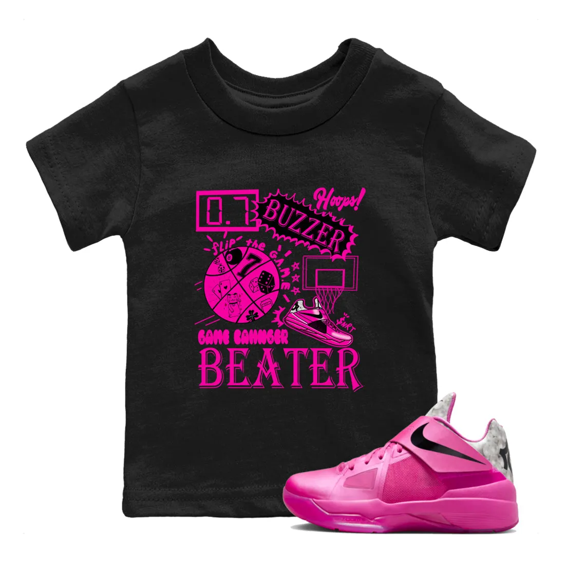 Sneaker Game Aunt Exclusive savings - Changer Kids Nike 4 KD SNRT On-sale Pearl Tees